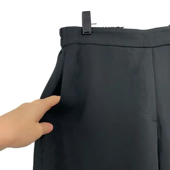 J. Crew Jamie pants with elastic waist Size 8‎ black - Picture 5 of 8